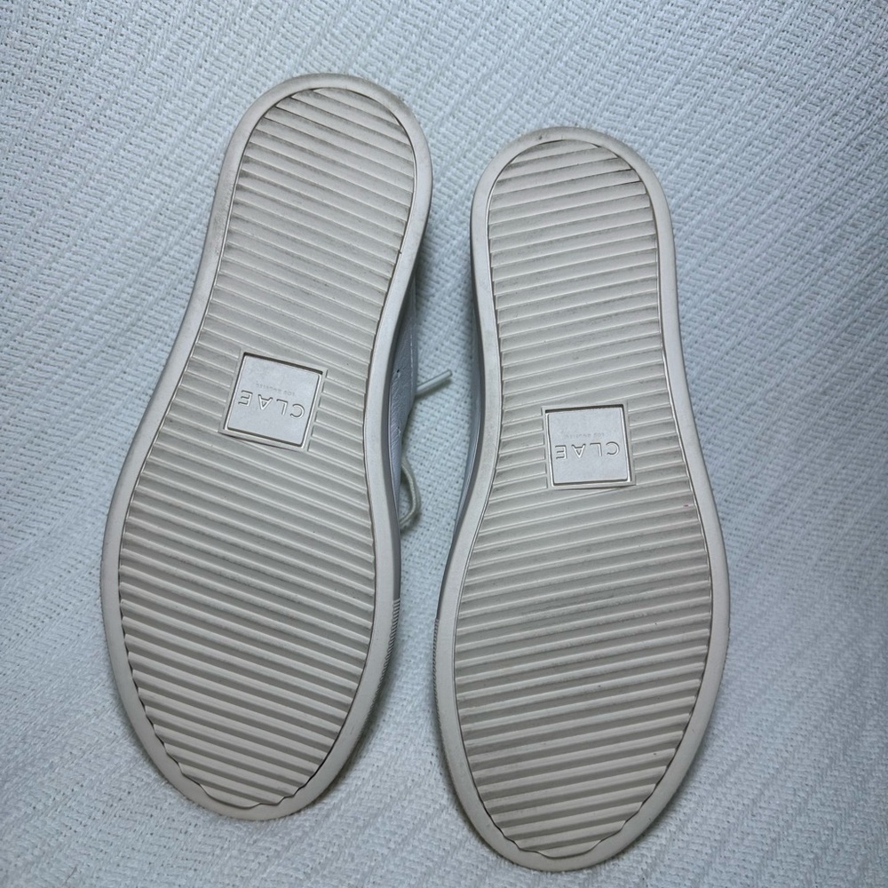 CLAE leather White and Tan Sneakers - Picture 4 of 6